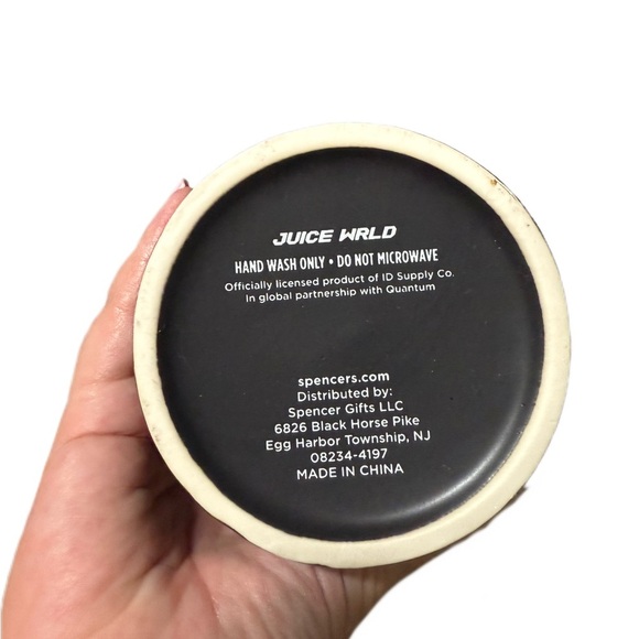 Juice WRLD Black and Purple Mug with Gold Handle - Picture 3 of 4